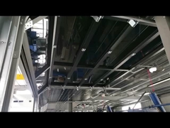 Szybkie rolowane drzwi spiralne z stopu aluminium do magazynu