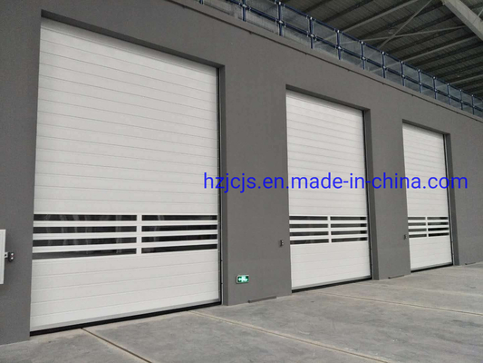 JTM-D05 Aluminium Stopy Szybki Roll Up Szybko działający Roller Shutter Spiral Garage Door