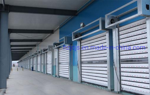 Zestaw aluminium JTM-D03 Szybki rull i rolety Spiralny magazyn Wind Shield Automatyczne drzwi