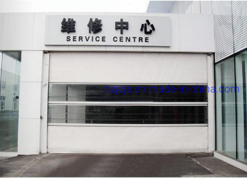 Aluminium Stop High Speed Rolling Up Fast Spiral Garage Door z klasą ochrony IP55