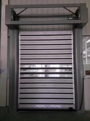 Drzwi magazynowe spiralne ze stopu aluminium z klasą ochrony IP55