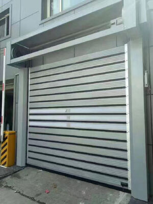 Customized Fire Proofing Automatic Roller Shutter Door with Servo Motor for High Speed Security