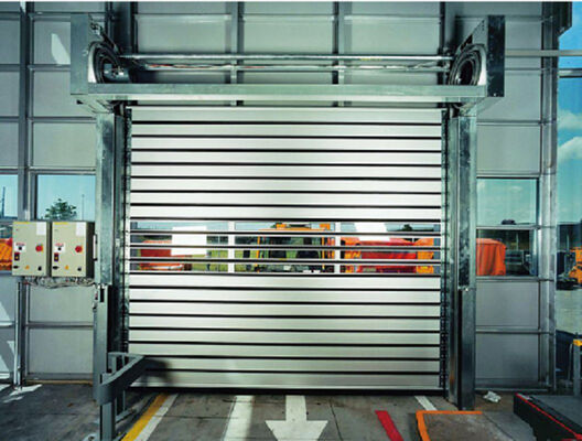 Ogrodzenie IP55 Ochrona dostosowywalny rozmiar Aluminiowy stop szybkie drzwi rolety